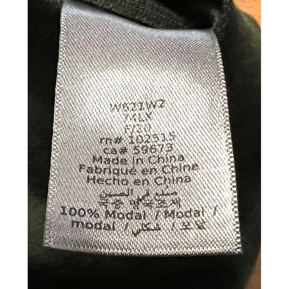 John Varvatos Mens Button Up Black Watch Tartan Shirt Green Navy Modal Sz 2XL - Picture 7 of 7